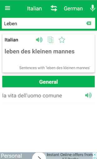 German Italian Dictionary 3