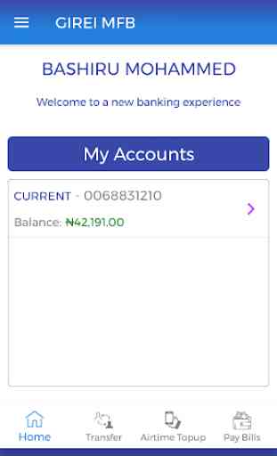 Girei Mobile Banking App 2