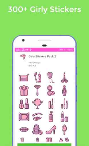 Girl Stickers For WhatsApp WAStickerApps 2