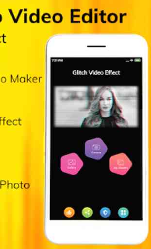 Glitch Photo Video Editor - Glitch Video Effect 1