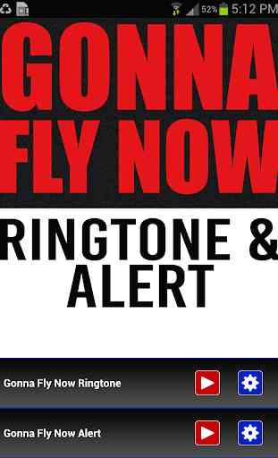 Gonna Fly Now Ringtone 1
