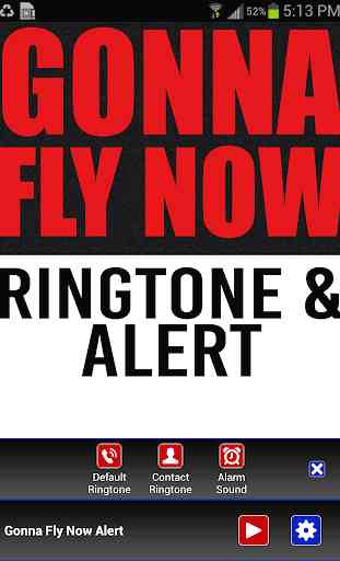 Gonna Fly Now Ringtone 2