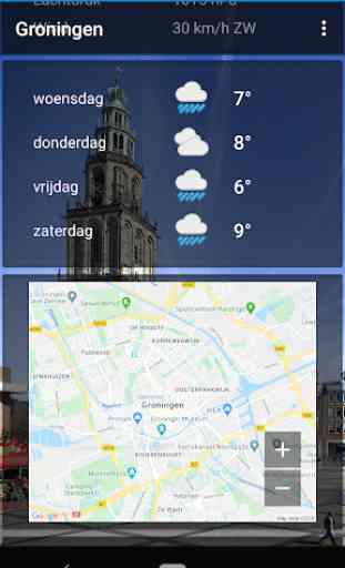 Groningen - weersvoorspelling 3