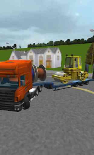Heavy Equipment Transport 3D 1