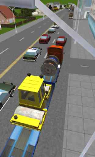 Heavy Equipment Transport 3D 2