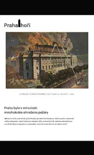 Historie požárů a hasičů Praha 1