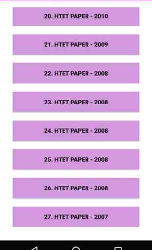 HTET Papers in Hindi & English 3