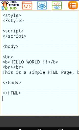 HTML TESTER KID 2