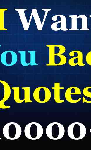I Want You Back Quotes (10000+ Status) 1