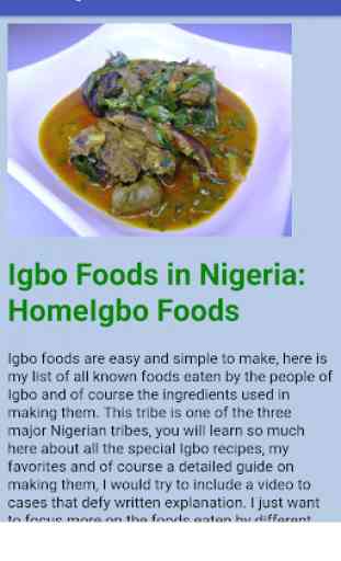 Igbo foods-Nigerian 2