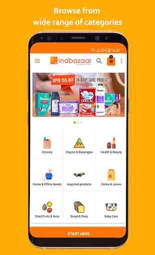 Indbazaar - Online grocery store 1