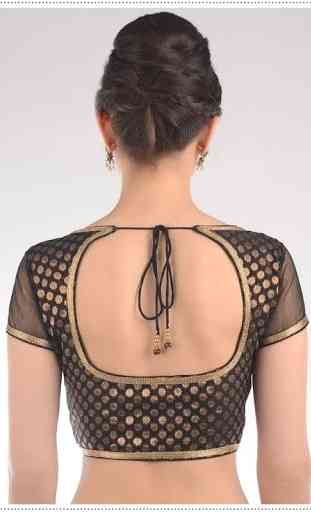Indian Saree Blouse Design Idea 2