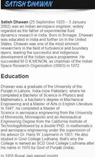 Indian Scientists Biographies 3