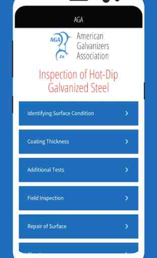Inspection of Galvanized Steel 1