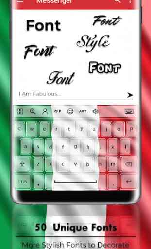 Italy Flag Keyboard - Elegant Themes 2