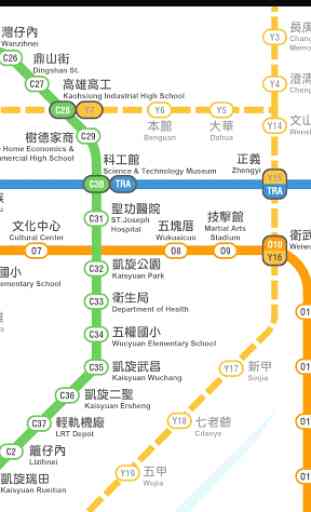 Kaohsiung Metro Map 3