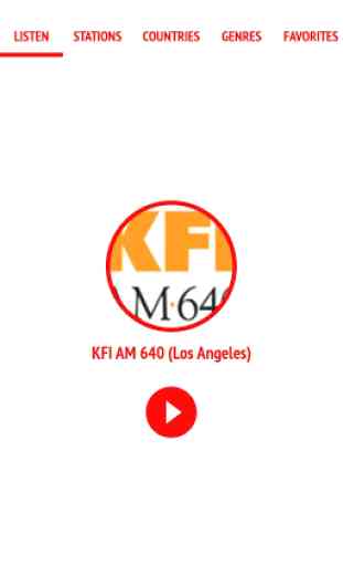 KFI AM 640 Radio Los Angeles 1