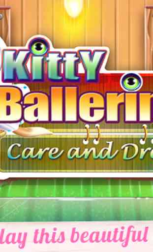 Kitty Ballerina Care and Dressup 1