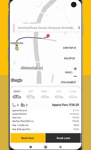 Kyaab - Kerala's own online cab network 2