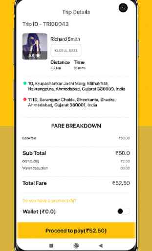Kyaab - Kerala's own online cab network 4