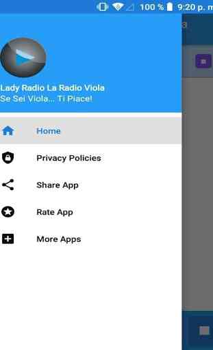 Lady Radio La Radio Viola App IT Gratis Online 2