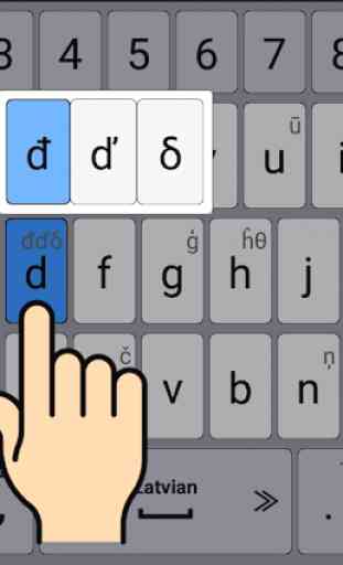 Latvian Language Pack for AppsTech Keyboards 2
