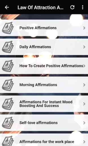 Law Of Attraction Affirmations 3
