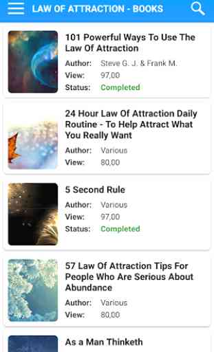 Law of Attraction - Books 1