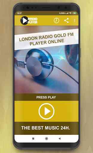 Live London Radio Gold FM Player online 1