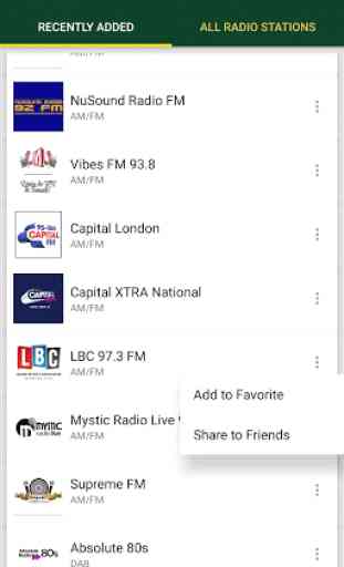 London Radio Stations - United Kingdom 1