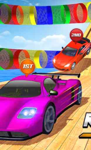 Mega Ramp Impossible GT Racing Car Stunts Games 4