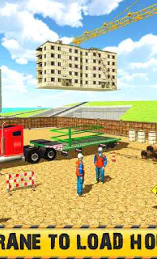 Mobile Home Transporter Truck: House Mover Games 1