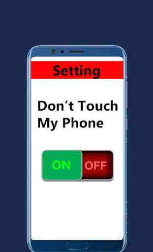 non toccare il telefono e la protezione dai furti 4