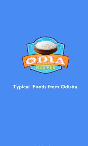 Odia Recipes - Taste of Odisha 1