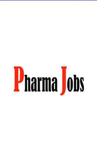 Pharma Jobs 1