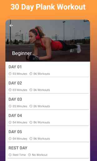 Plank Workout - 30 Days Plank Workout Challenge 2