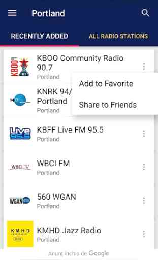 Portland Radio Stations - USA 2