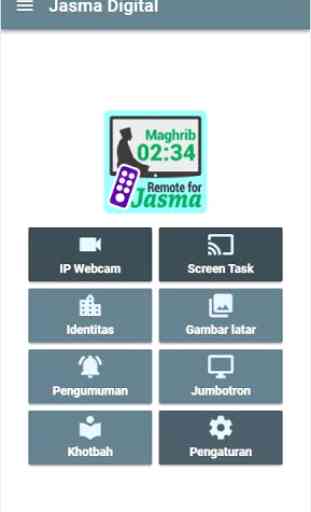 Prayer Times on TV - Jasma Remote 3