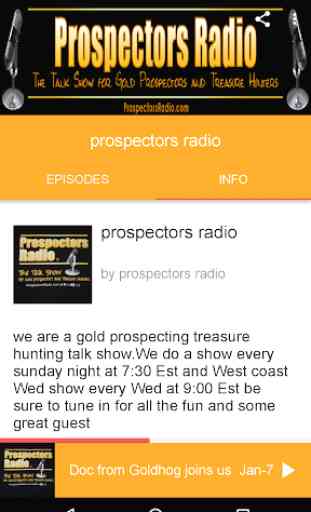 prospectors radio 2