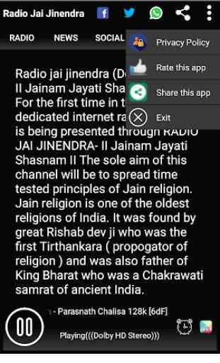 Radio Jai Jinendra- No.1 Online Radio on Jainism 3