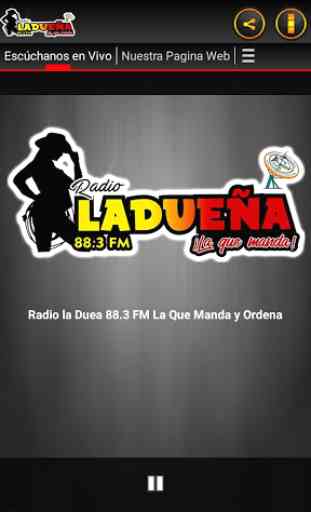 Radio la Dueña 88.3 FM 1