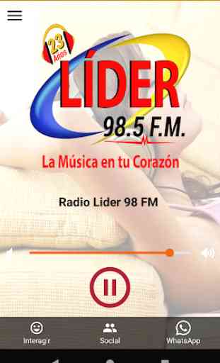RADIO LIDER 98 FM 1