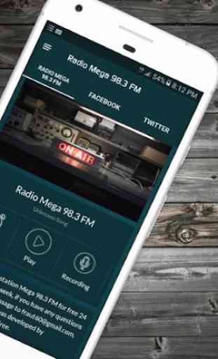 Radio Mega 98.3 FM App Gratis 2