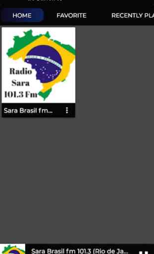 Radio Sara Brasil fm 101.3 1