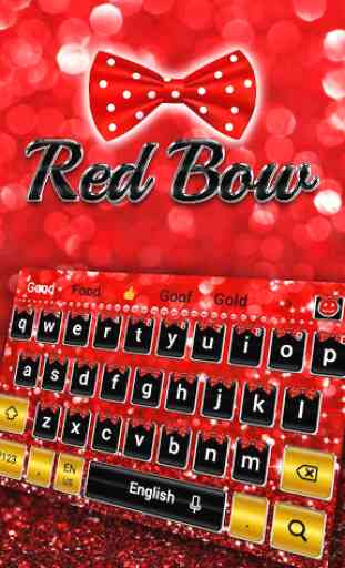 Red Bow Keyboard 1