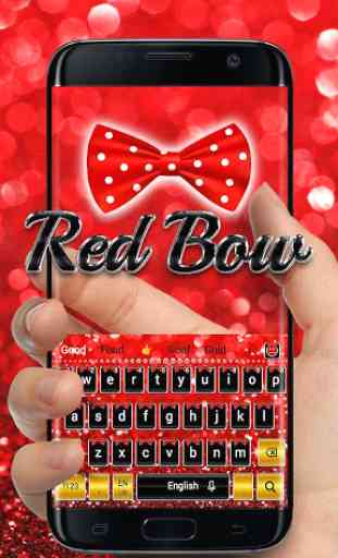 Red Bow Keyboard 3