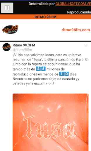RITMO 98.3 FM 1