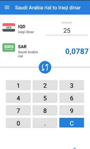Saudi Arabian riyal to Iraqi dinar / SAR to IQD 2