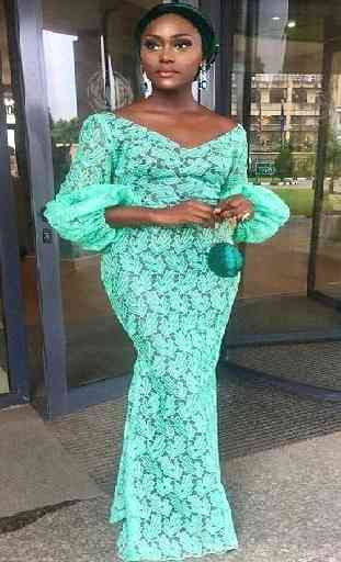 Senegalese Lace Fashion Style. 2
