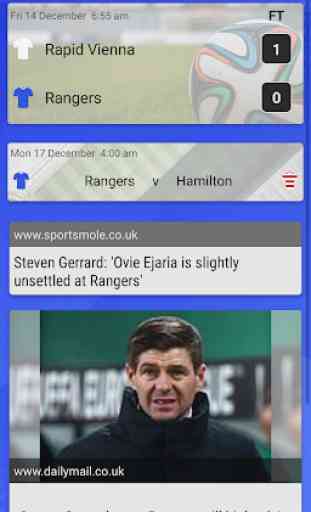 SFN - Unofficial Rangers Football News 1